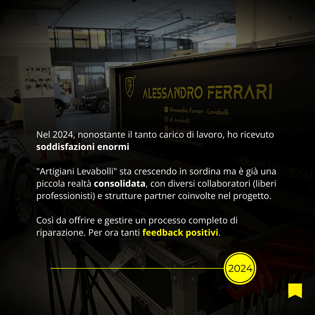 Evoluzione di artigiani levabolli - realtà in crescita