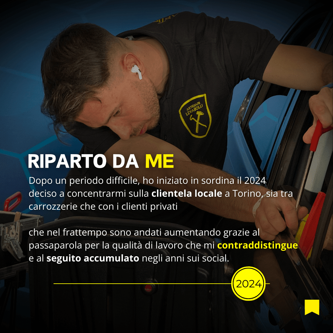 Evoluzione di artigiani levabolli - riparto da me