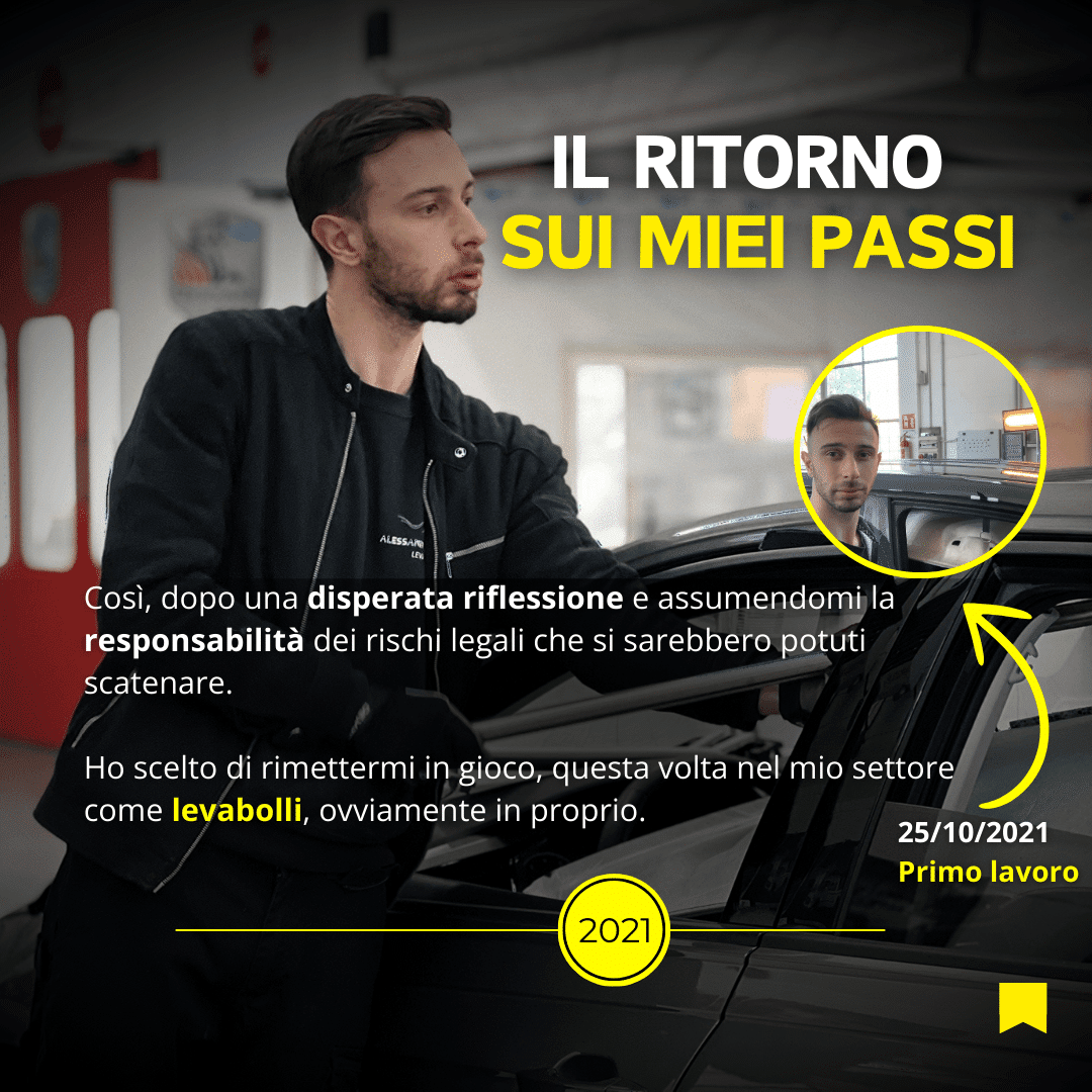 Evoluzione di artigiani levabolli - il ritorno sui miei passi