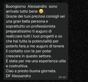 Testimonianza di un partecipante al corso levabolli Artigiani Levabolli